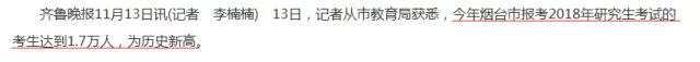 2018考研，你的競爭壓力有多大？